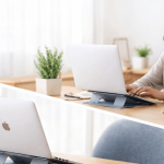 Invisible Laptop Stand The Future of Minimal Workspaces